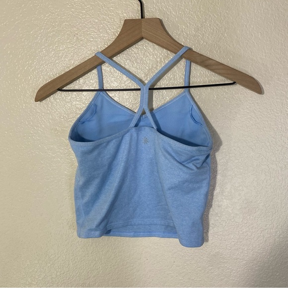 Athleta Girl Stratford Blue All Day Softluxe Longline Bra Size L/12 - Picture 7 of 7
